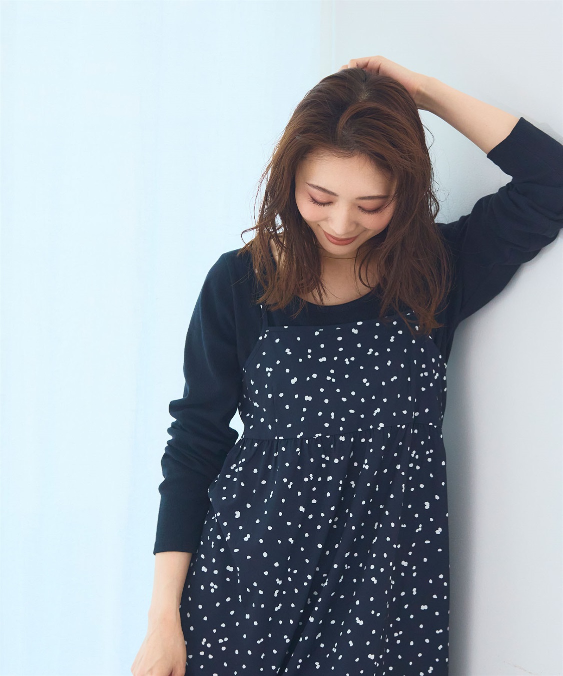 CROSS FUNCTION 《洗える》エブ楽 プリントキャミソールワンピース【CF/クロスファンクション】_sub_11