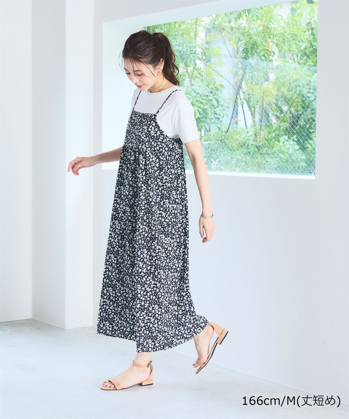 CROSS FUNCTION 《洗える》エブ楽 プリントキャミソールワンピース【CF/クロスファンクション】_sub_17