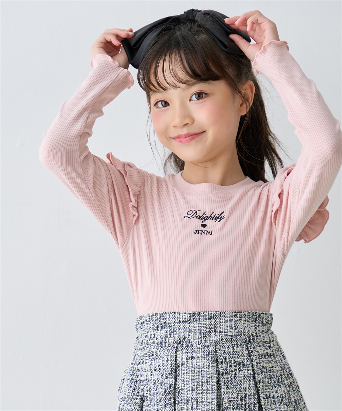 JENNI 【JENNI/ジェニィ】肩あきリブTシャツ_sub_12