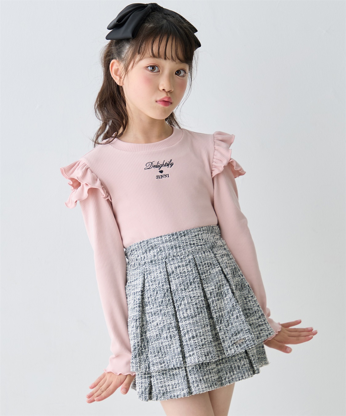 JENNI 【JENNI/ジェニィ】肩あきリブTシャツ_sub_14