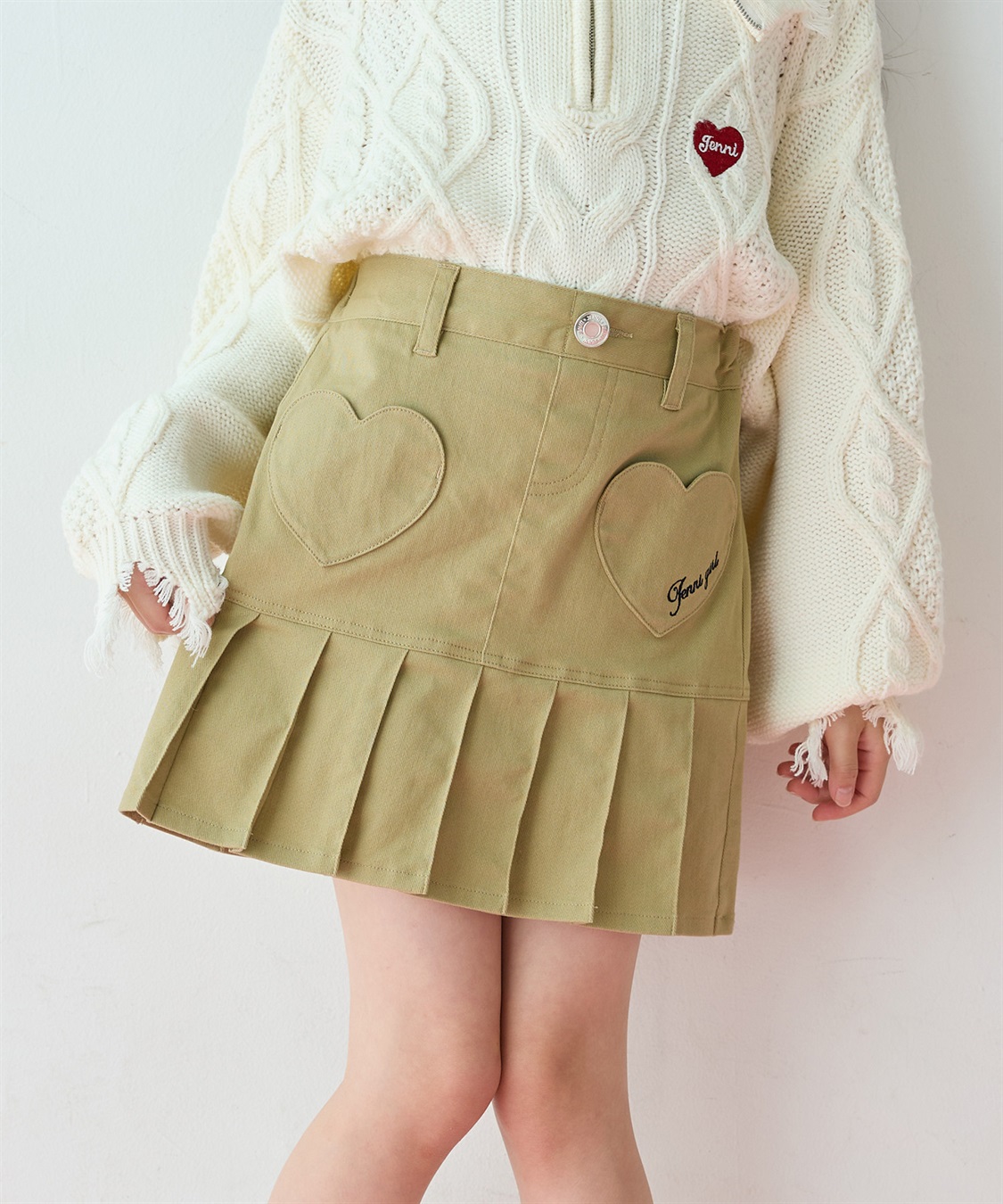 JENNI 【JENNI/ジェニィ】【アジャスターあり】インパン付きハートポケットスカート_sub_7