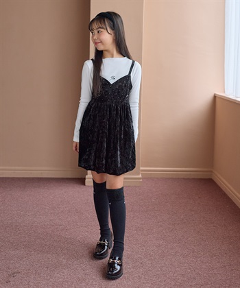 JENNI 【JENNI/ジェニィ】【9月下旬入荷】ビジュー付きキャミワンピースアンサンブル_subthumb_2
