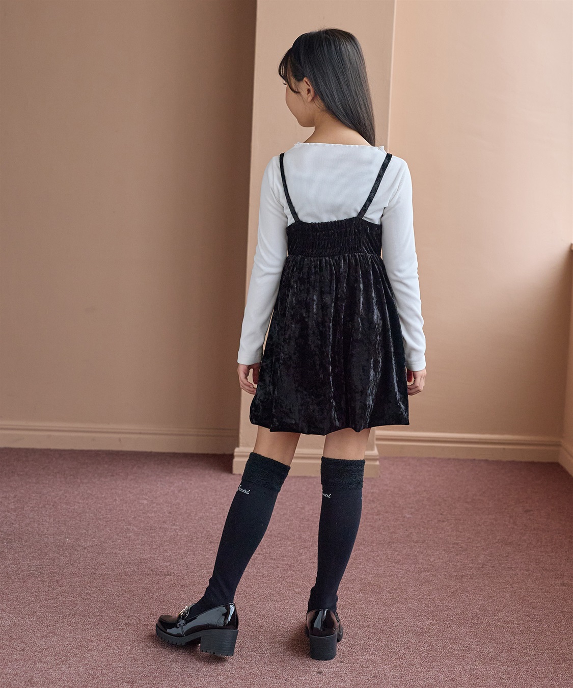 JENNI 【JENNI/ジェニィ】【9月下旬入荷】ビジュー付きキャミワンピースアンサンブル_sub_6