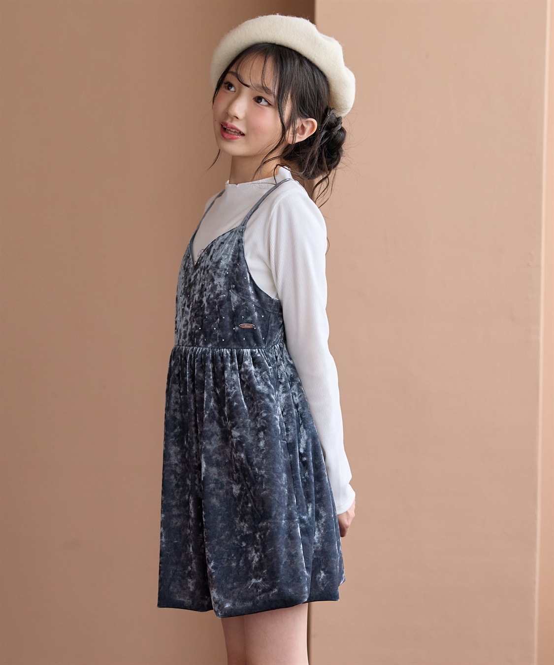 JENNI 【JENNI/ジェニィ】【9月下旬入荷】ビジュー付きキャミワンピースアンサンブル_sub_8