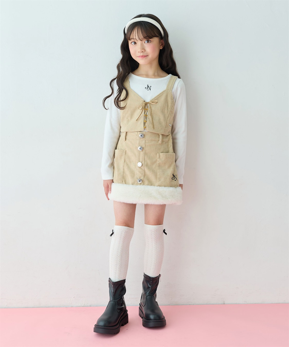 JENNI 【JENNI/ジェニィ】【アジャスターあり】インパン付きコーディロイスカート_sub_3