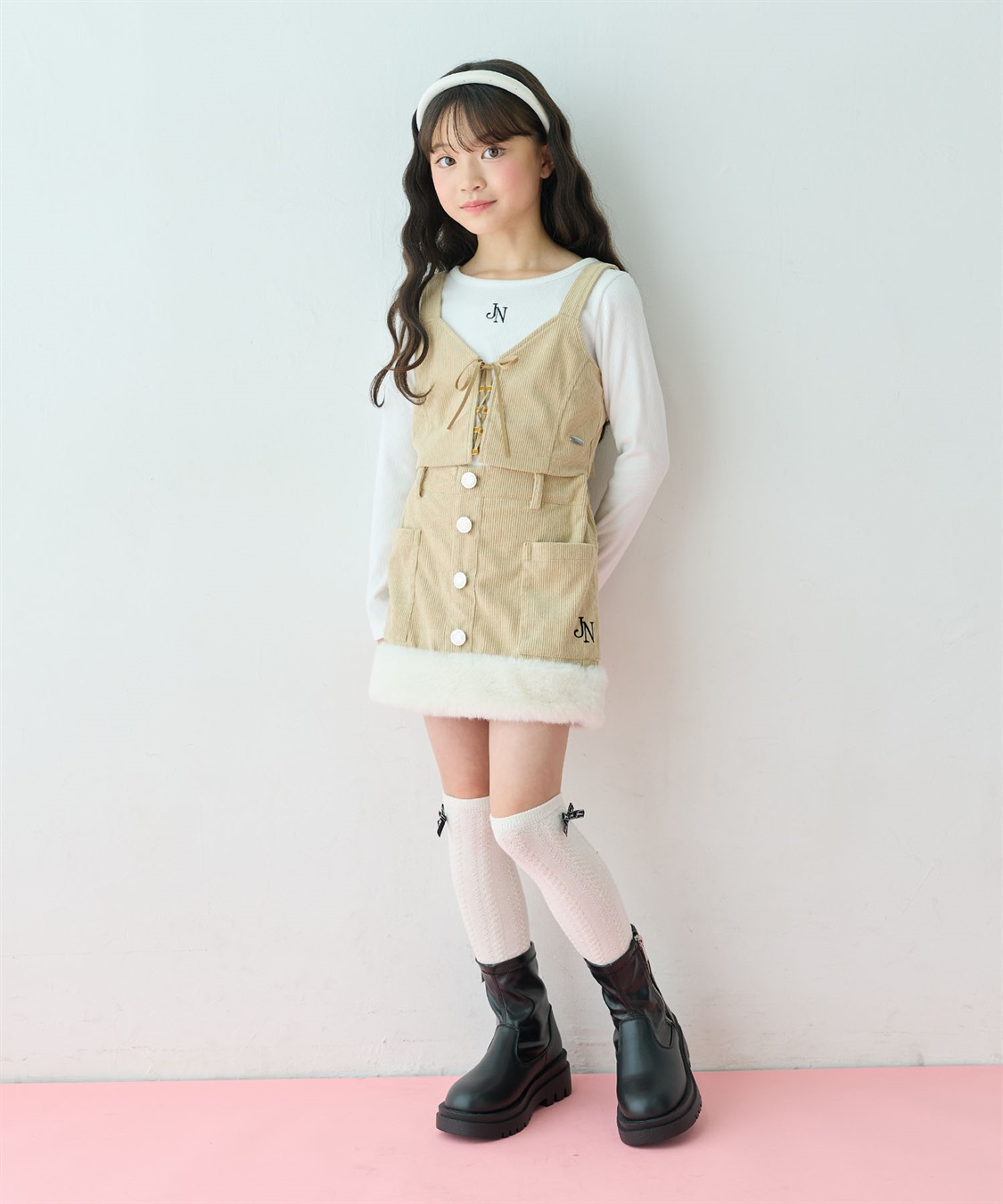JENNI 【JENNI/ジェニィ】【アジャスターあり】インパン付きコーディロイスカート_sub_4