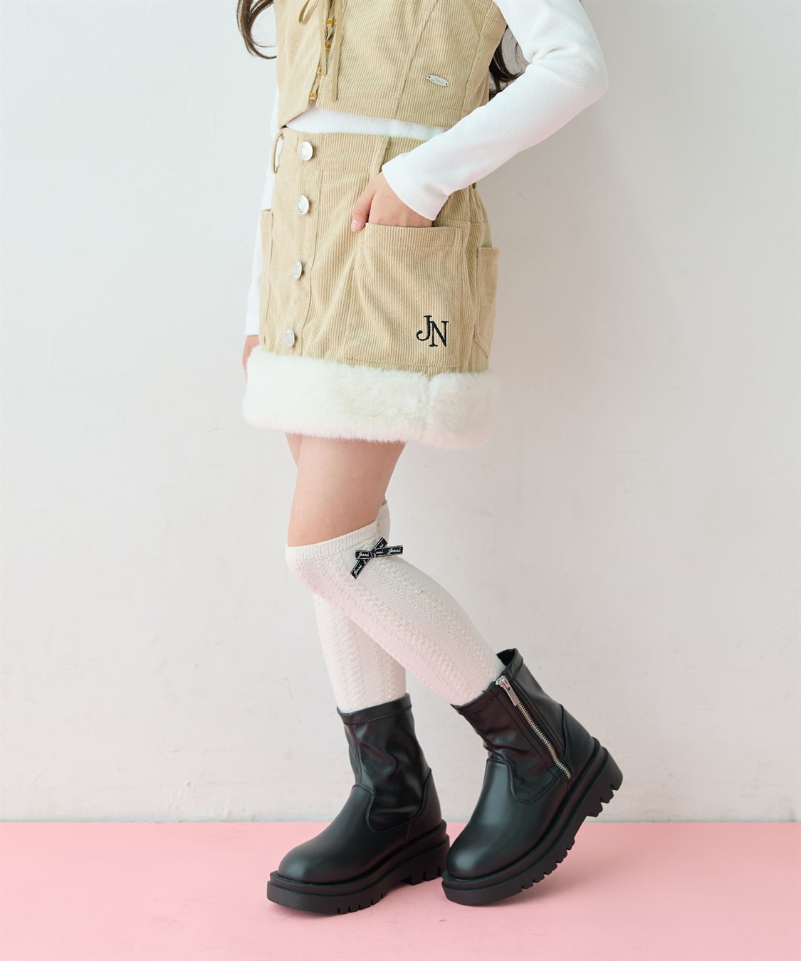 JENNI 【JENNI/ジェニィ】【アジャスターあり】インパン付きコーディロイスカート_sub_9