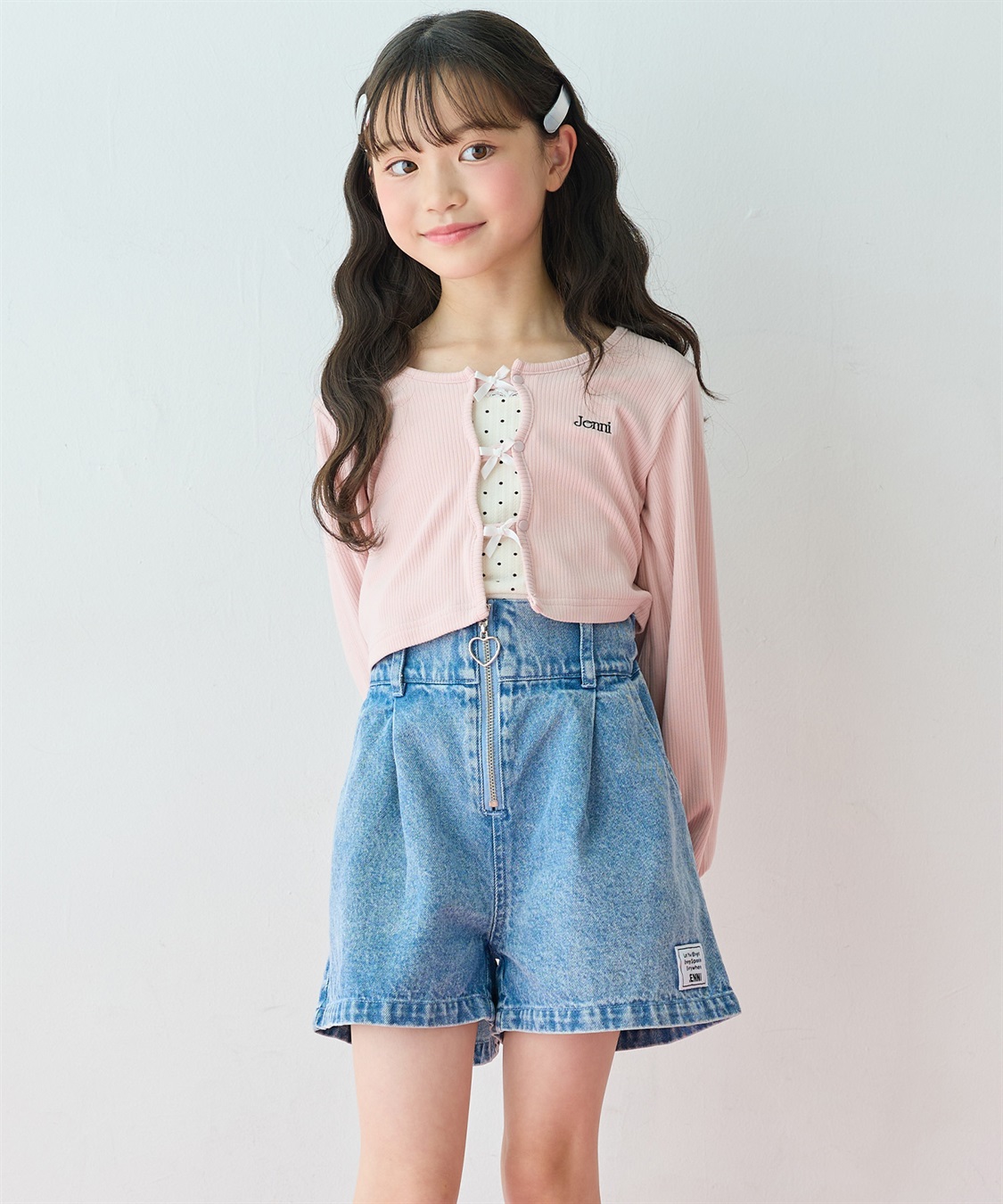 JENNI 【JENNI/ジェニィ】【アジャスターあり】デニムZIPショートパンツ_sub_7