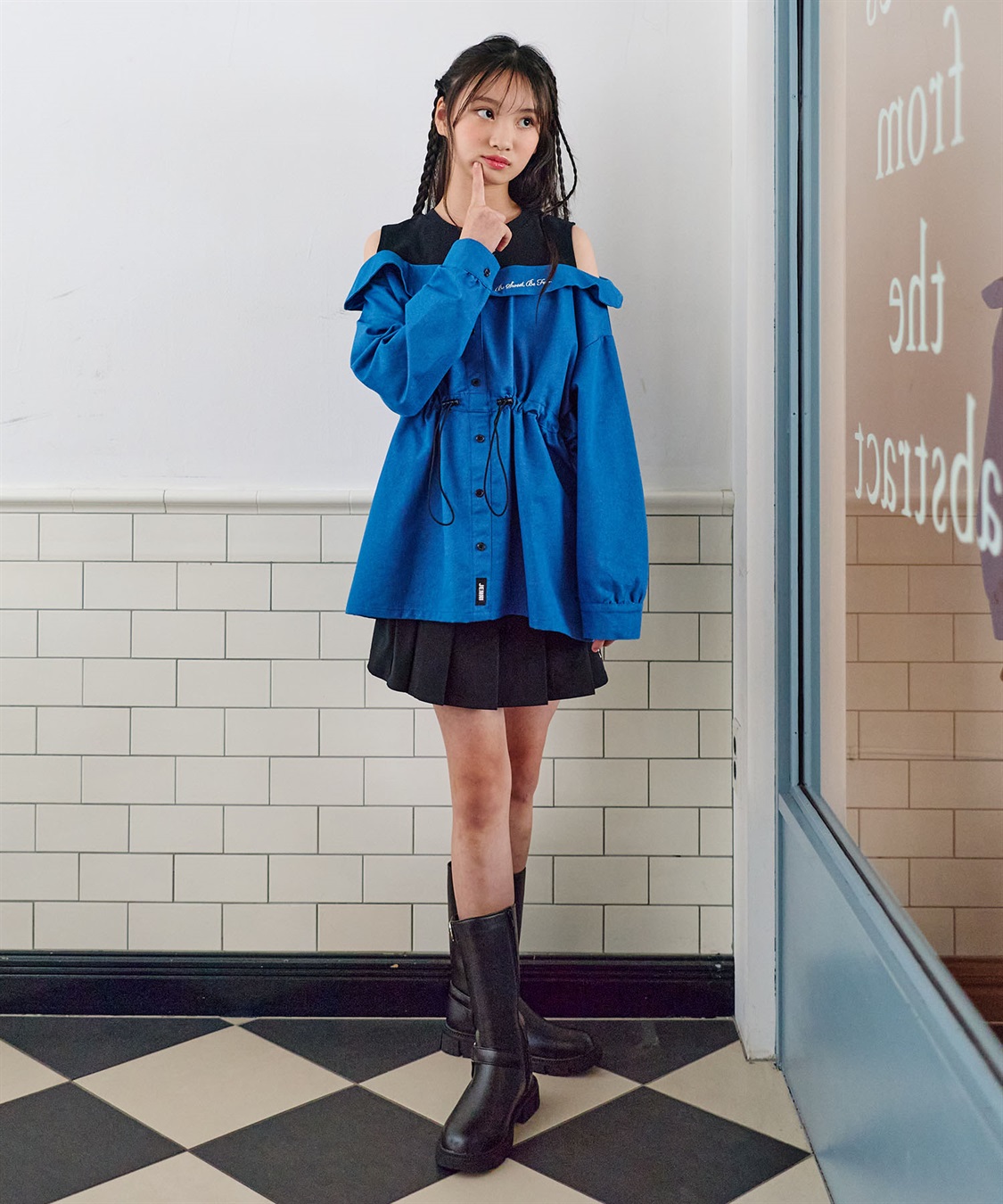 JENNI 【JENNI/ジェニィ】シャツドッキングプルオーバー　肩あき　レイヤード_sub_18