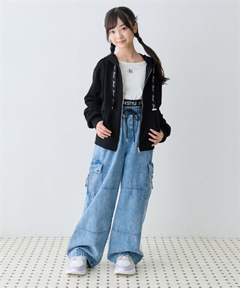 JENNI 【JENNI/ジェニィ】Wウエストゴムデニムパンツ_subthumb_6