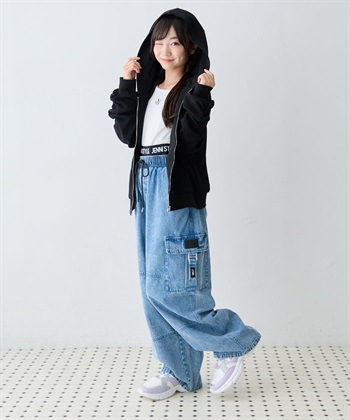 JENNI 【JENNI/ジェニィ】Wウエストゴムデニムパンツ_subthumb_8