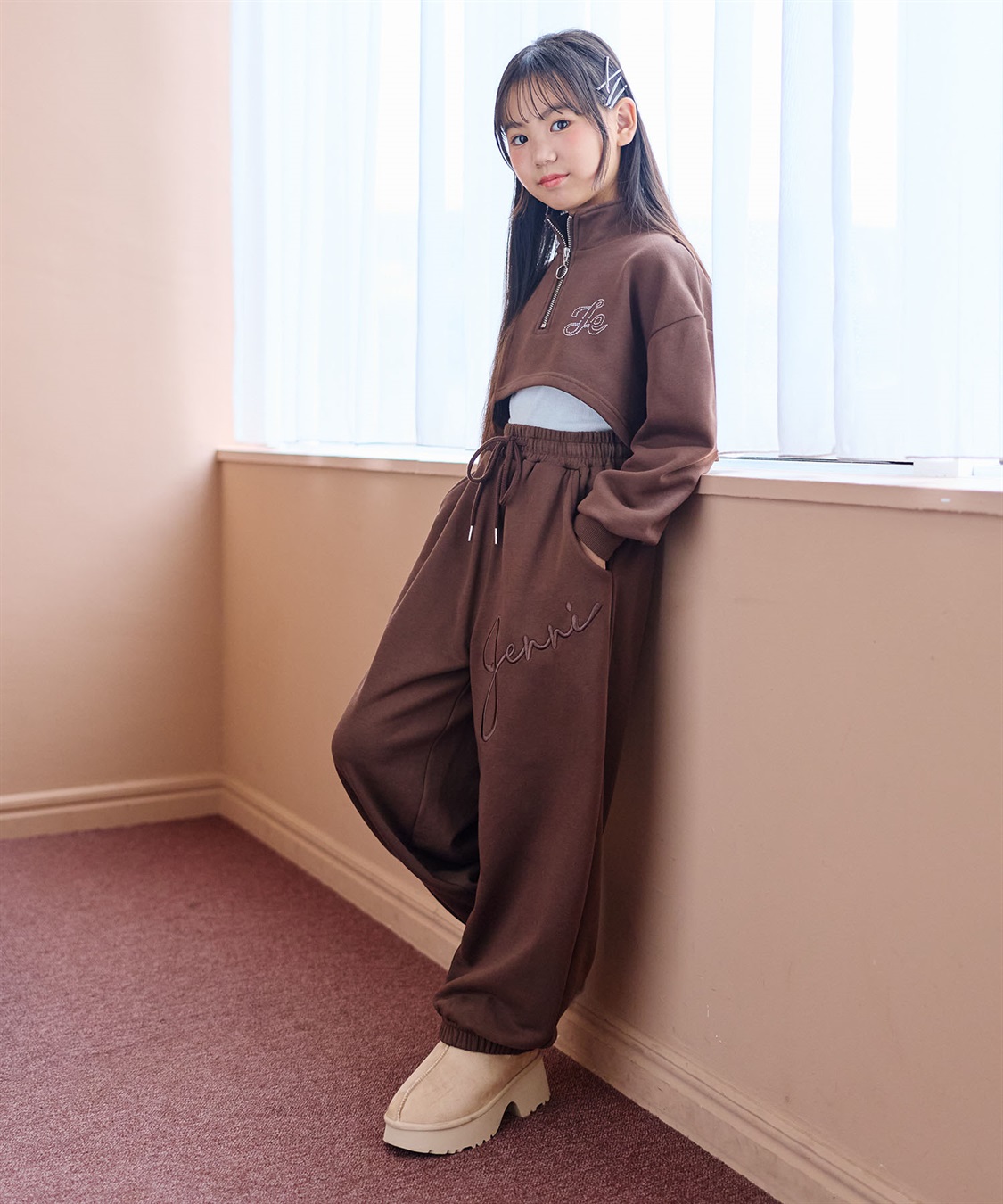 JENNI 【JENNI/ジェニィ】刺繍ロングパンツ_sub_6