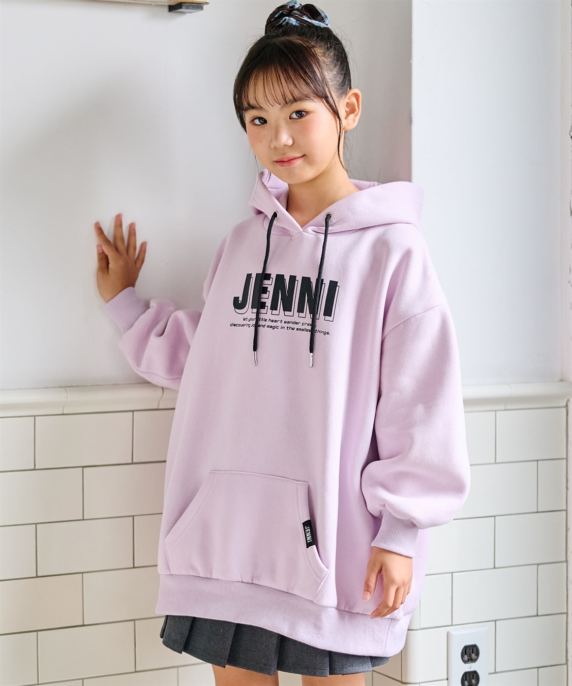 JENNI 【JENNI/ジェニィ】フード付きビッグロゴパーカー_sub_10