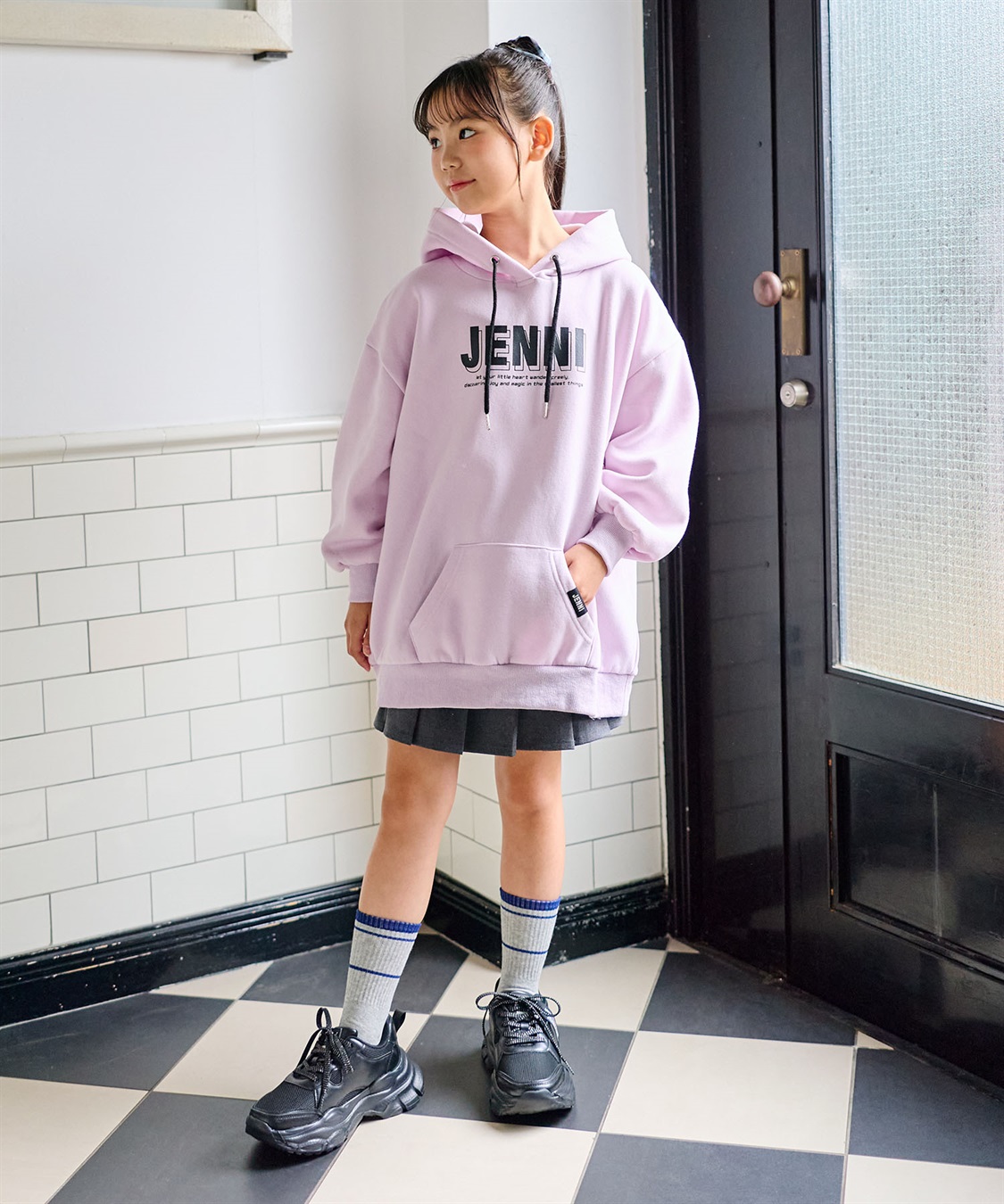 JENNI 【JENNI/ジェニィ】フード付きビッグロゴパーカー_sub_16