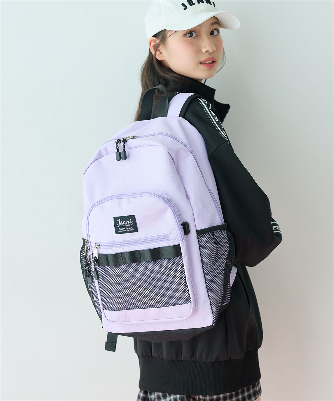 JENNI 【JENNI/ジェニィ】【23L】メッシュポケット撥水リュック_sub_3