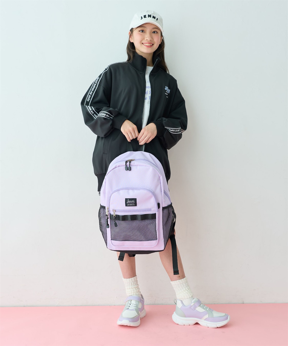 JENNI 【JENNI/ジェニィ】【23L】メッシュポケット撥水リュック_sub_5