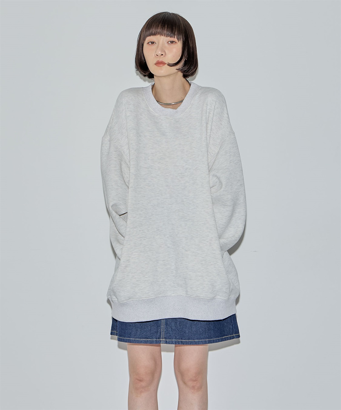 ELLEgirl 《ユニセックス》バラクラバ付きオーバーサイズスウェット_sub_11