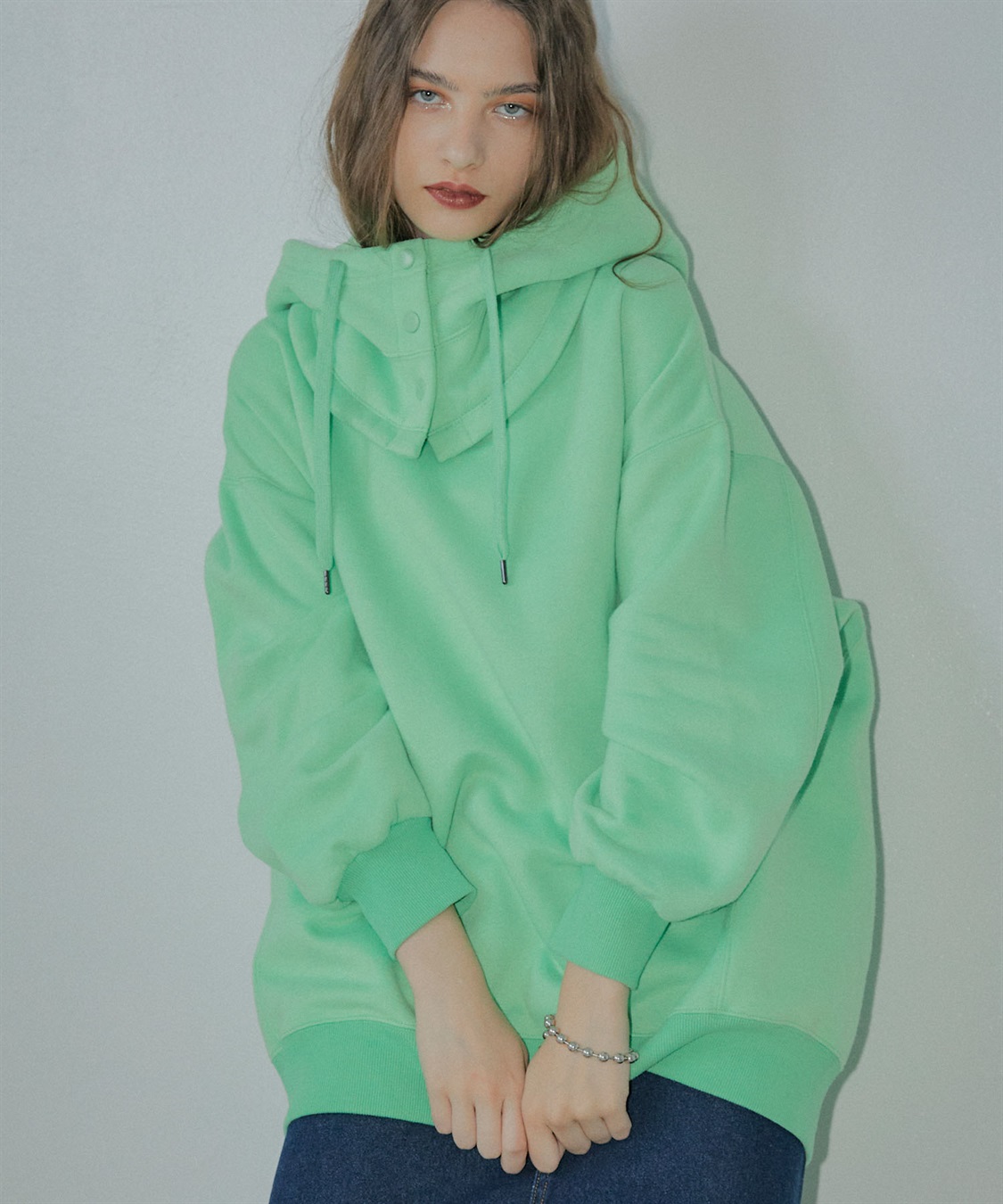 ELLEgirl 《ユニセックス》バラクラバ付きオーバーサイズスウェット_sub_27