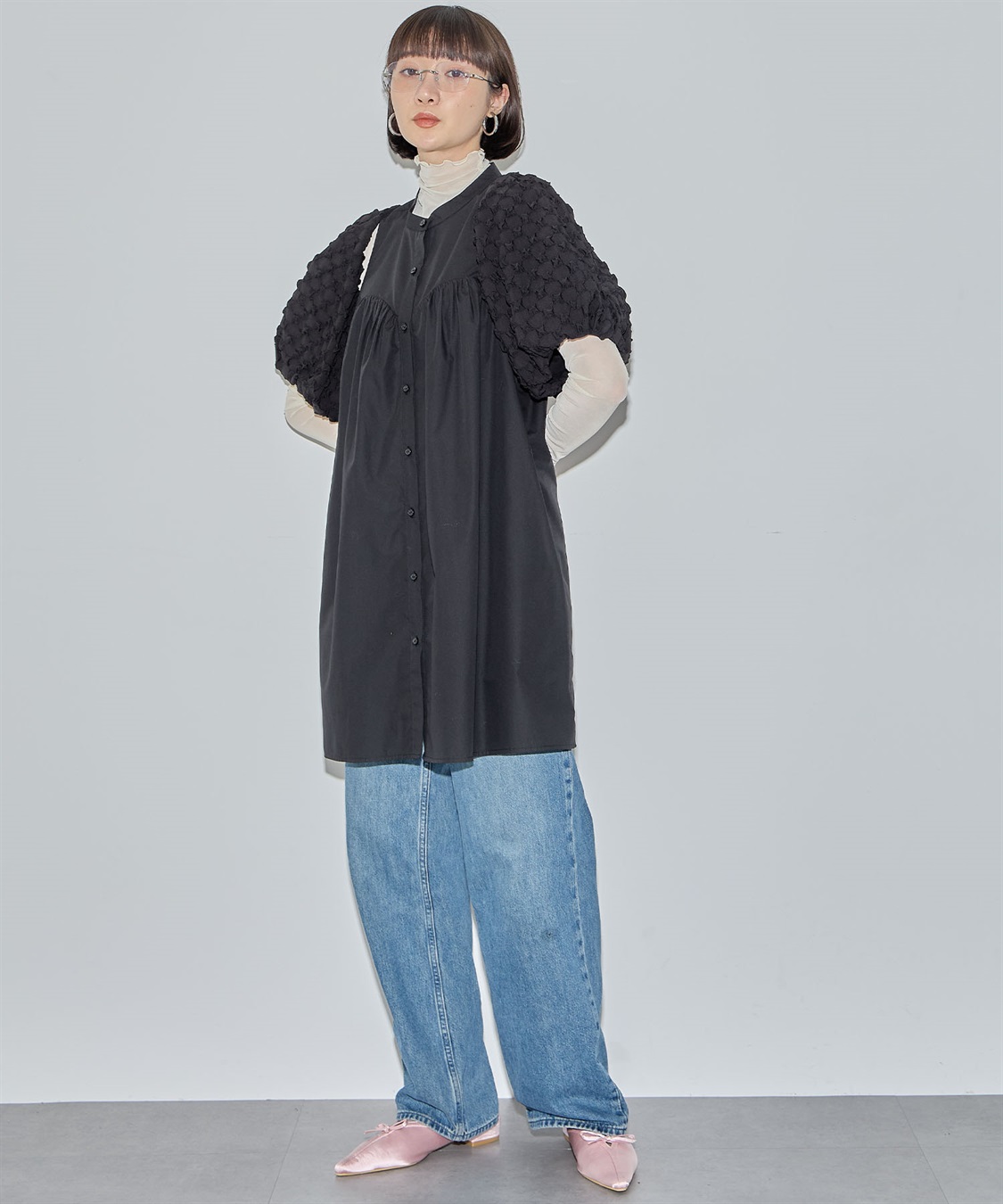 ELLEgirl ボレロSETシャツチュニック_sub_6