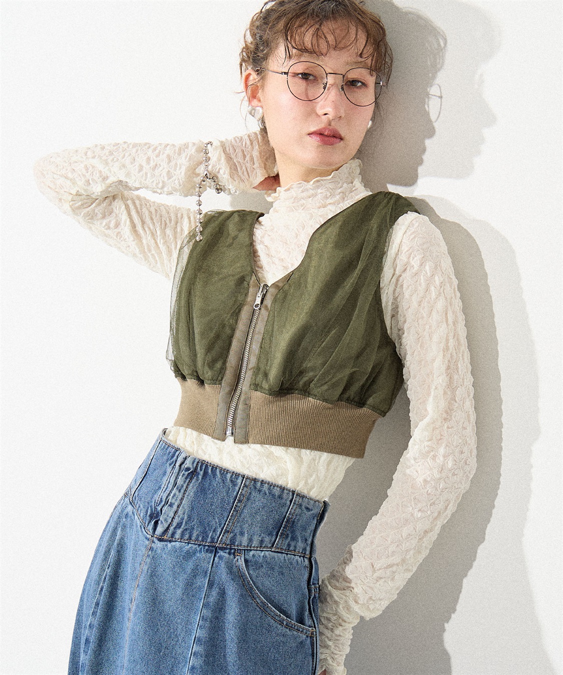 リバーシブルMA-1スカート○セットアップ対応○ ELLEgirl
