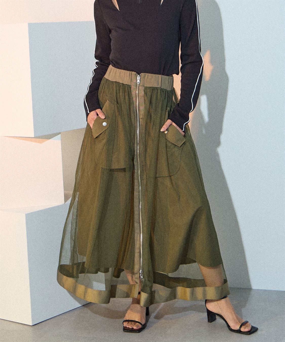 ELLEgirl リバーシブルMA-1スカート●セットアップ対応●_sub_21