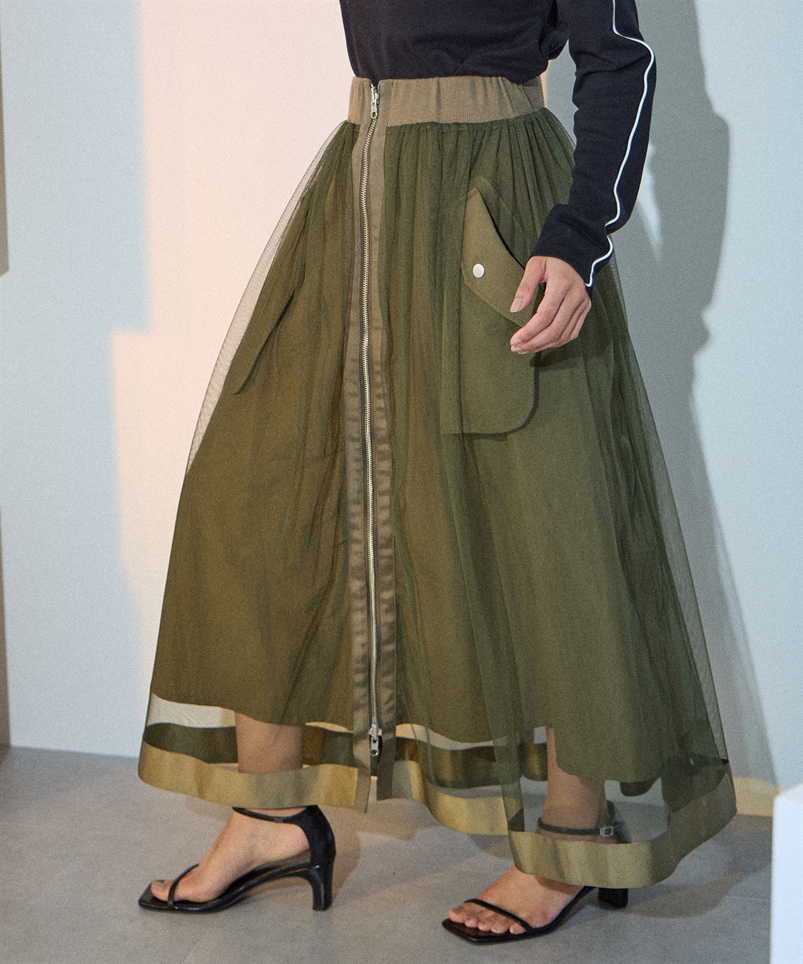 ELLEgirl リバーシブルMA-1スカート●セットアップ対応●_sub_22