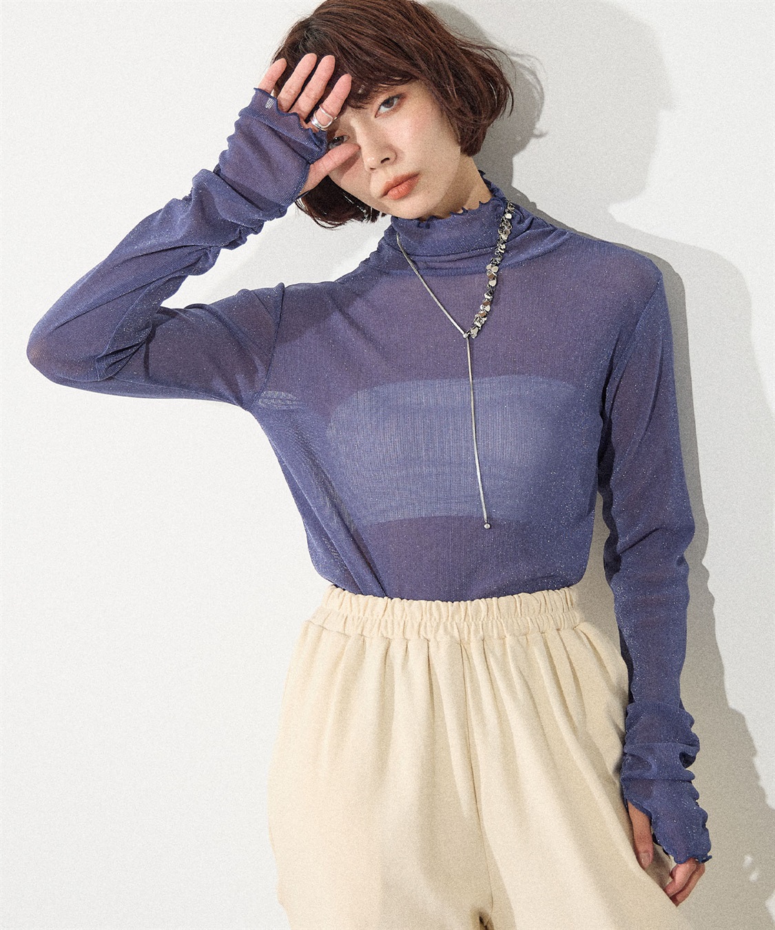 ELLEgirl シアーラメインナートップス_sub_11