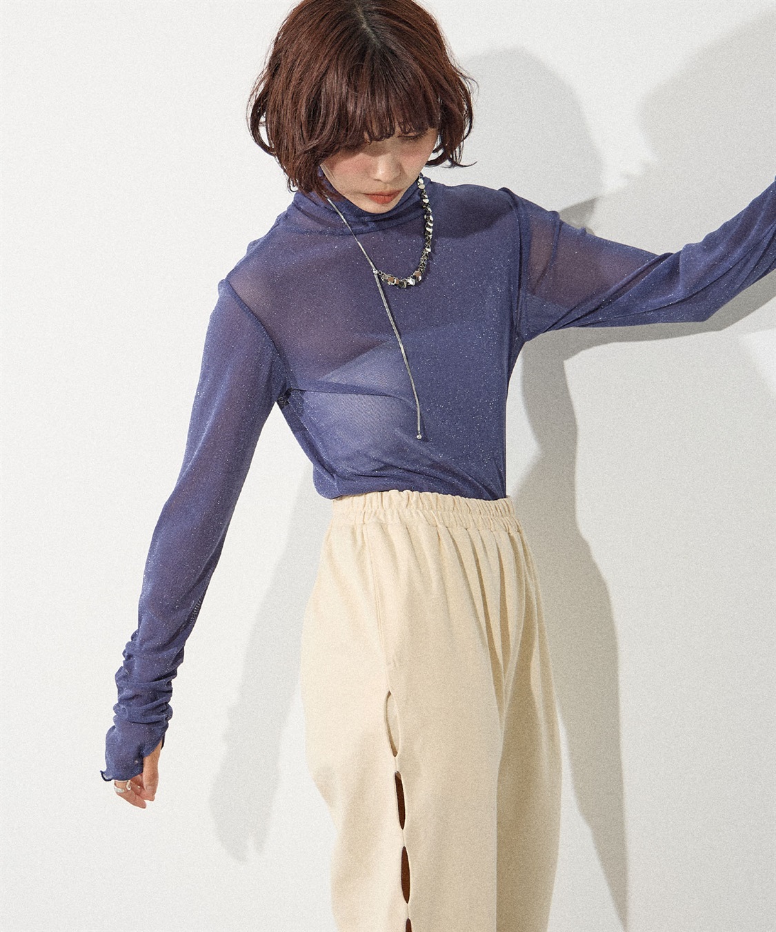 ELLEgirl シアーラメインナートップス_sub_12