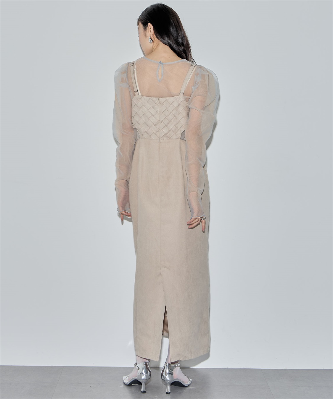 ELLEgirl カットワークプリーツジャンパースカート_sub_15