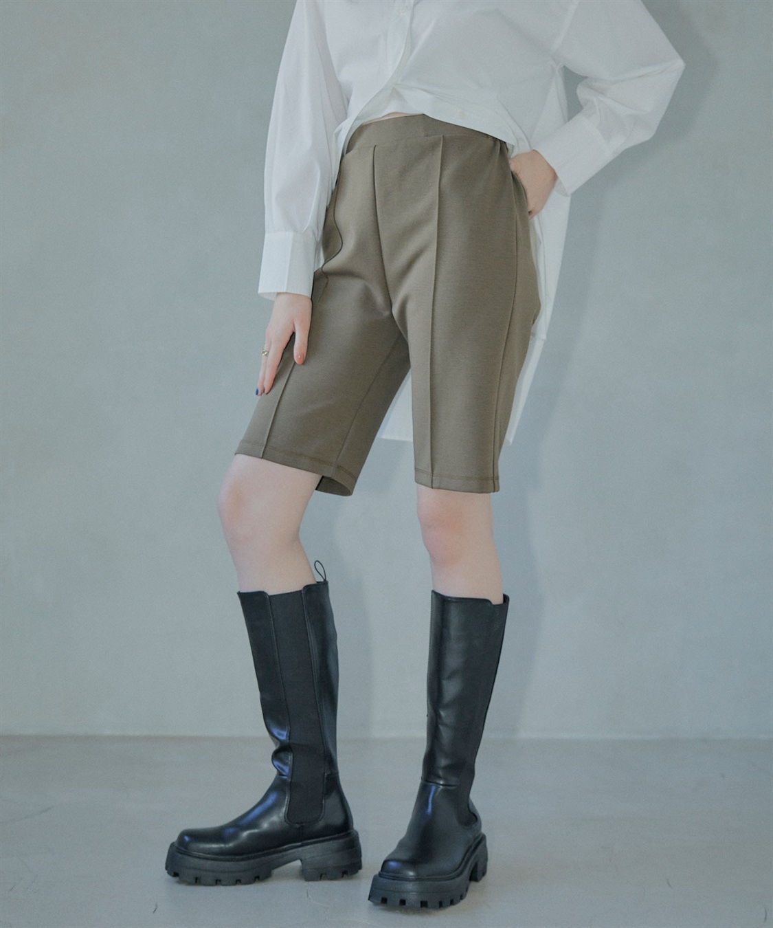 ELLEgirl センターシームハーフパンツ_sub_13