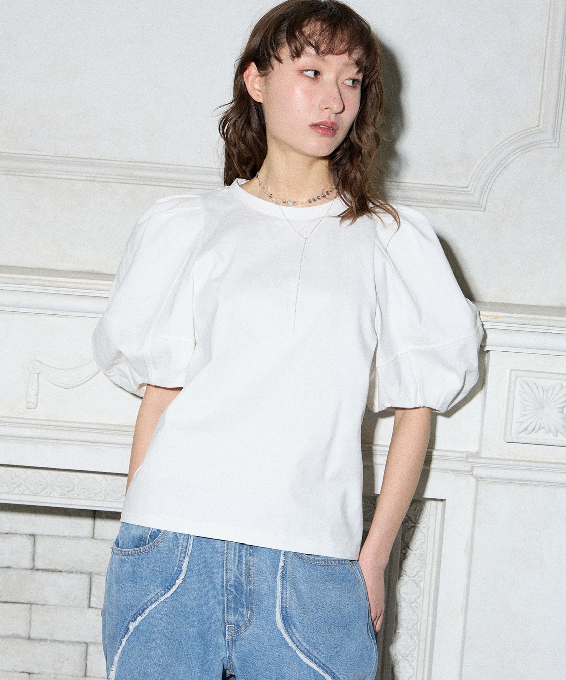 ELLEgirl コクーンスリーブT_sub_3