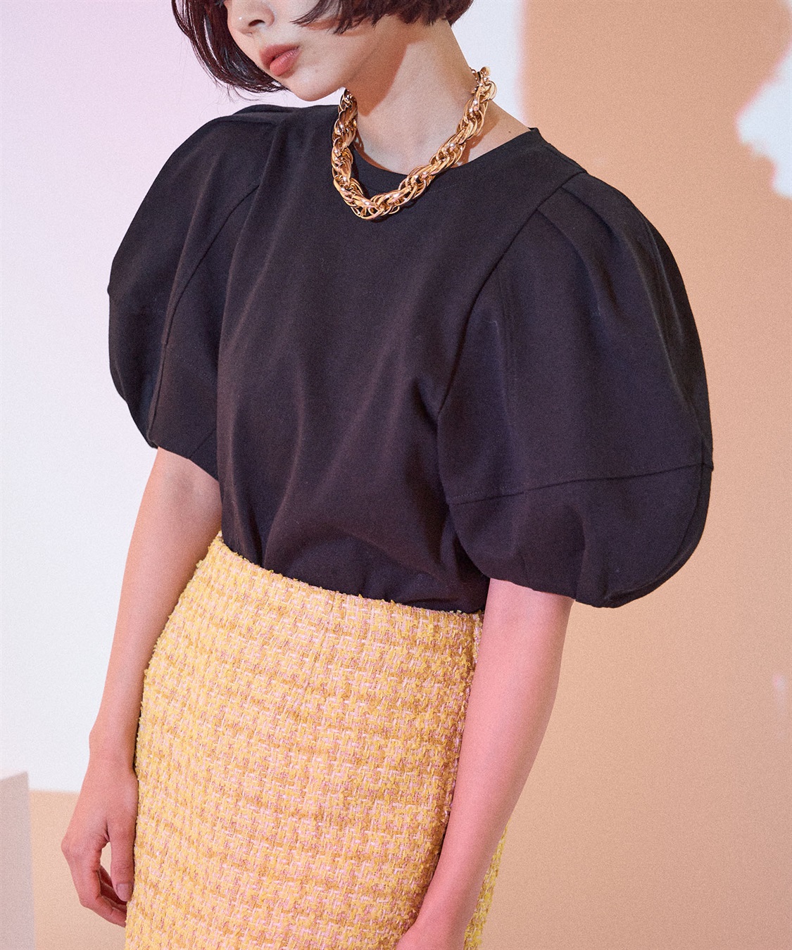 ELLEgirl コクーンスリーブT_sub_16