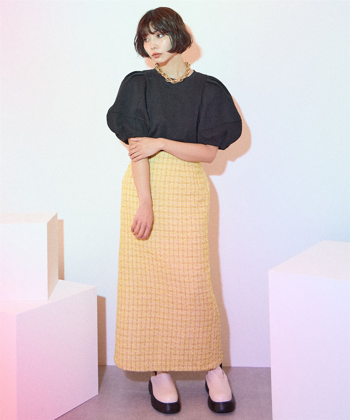 ELLEgirl コクーンスリーブT_sub_19