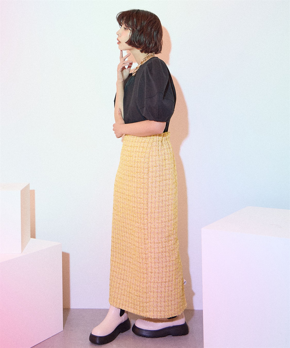 ELLEgirl コクーンスリーブT_sub_20