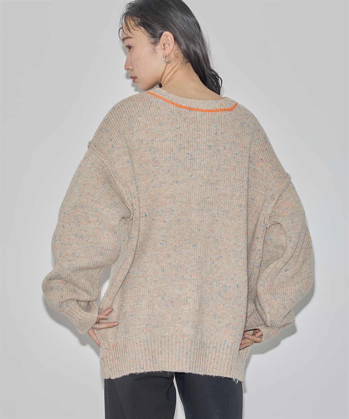 ZARA マルチカラーニットカーディガン - メルカリ