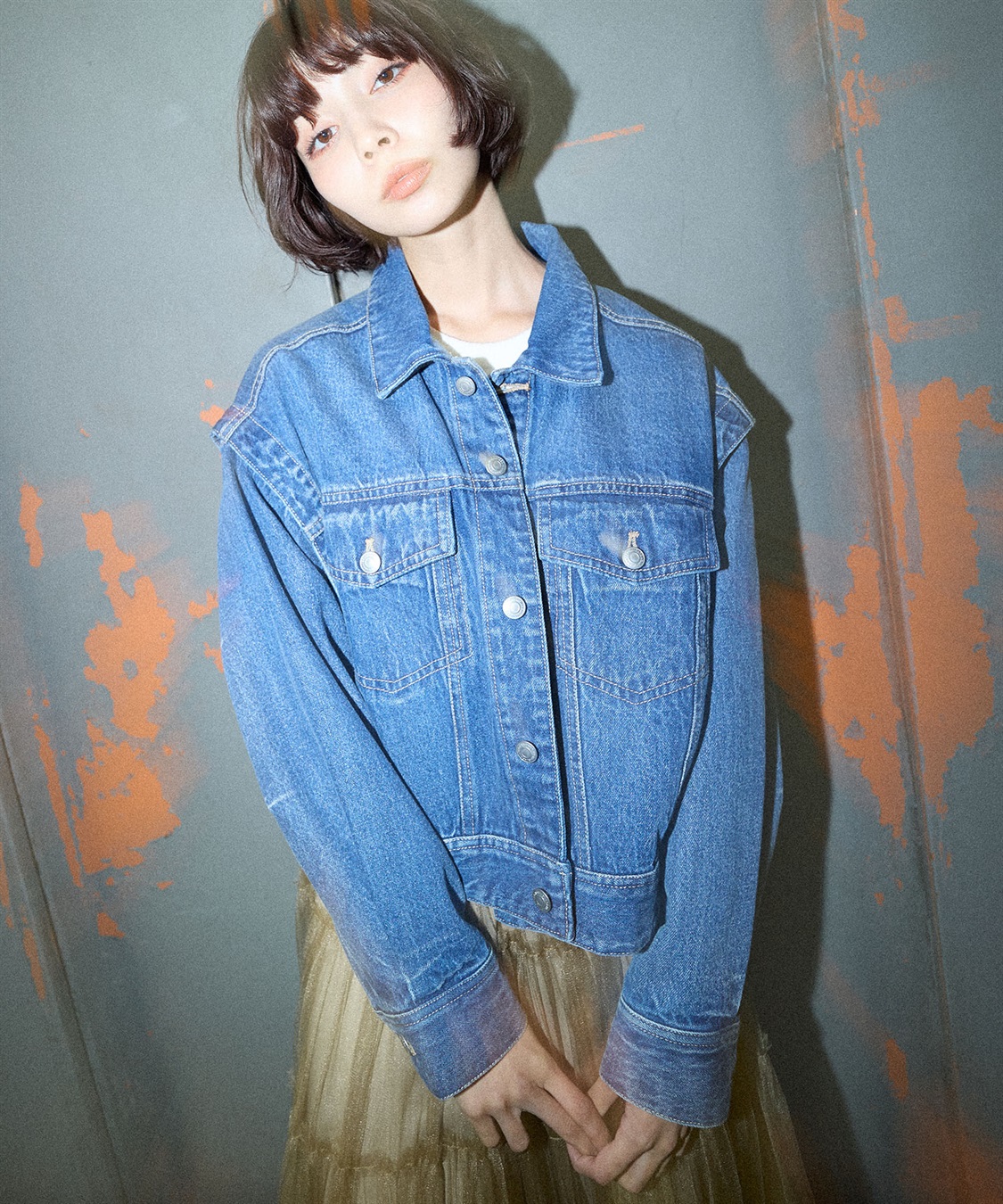 3wayデニムジャケット ELLEgirl｜クロスプラス公式通販サイト