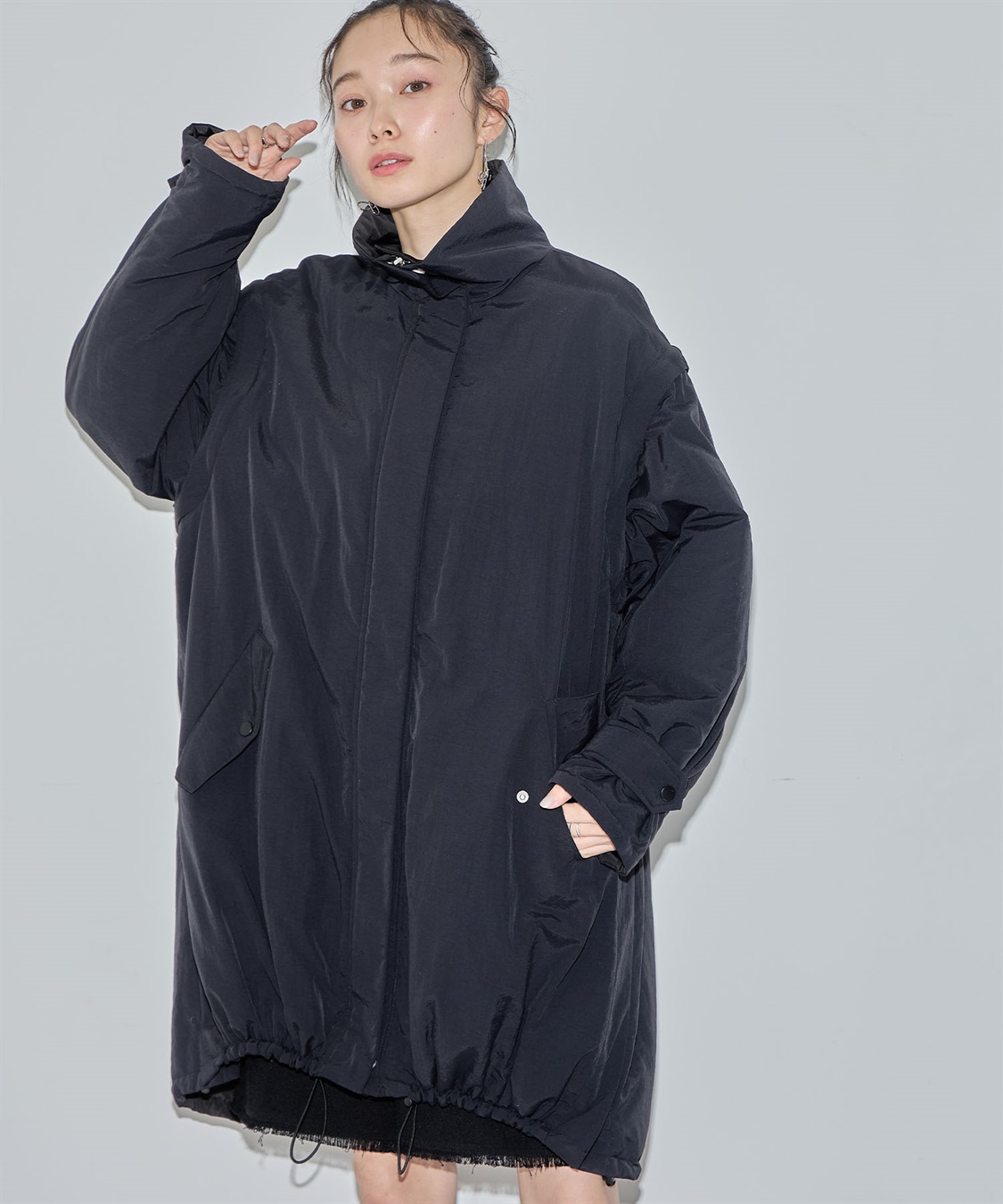 ELLEgirl マルチウェイリバーシブル中綿コート_sub_10