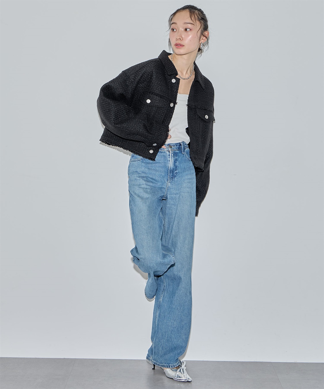 ELLEgirl ツイードショートジャケット●セットアップ対応●_sub_17