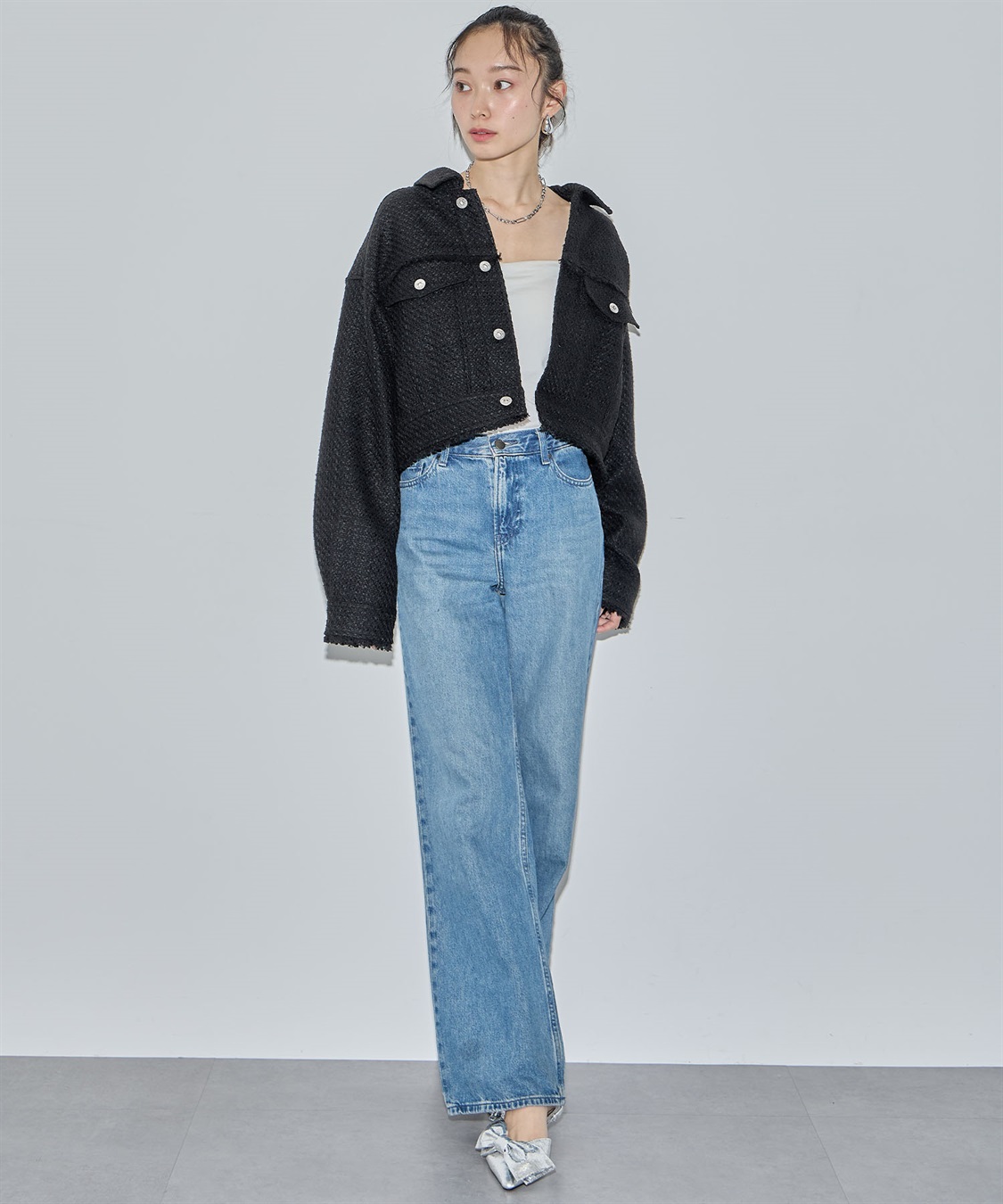 ELLEgirl ツイードショートジャケット●セットアップ対応●_sub_18