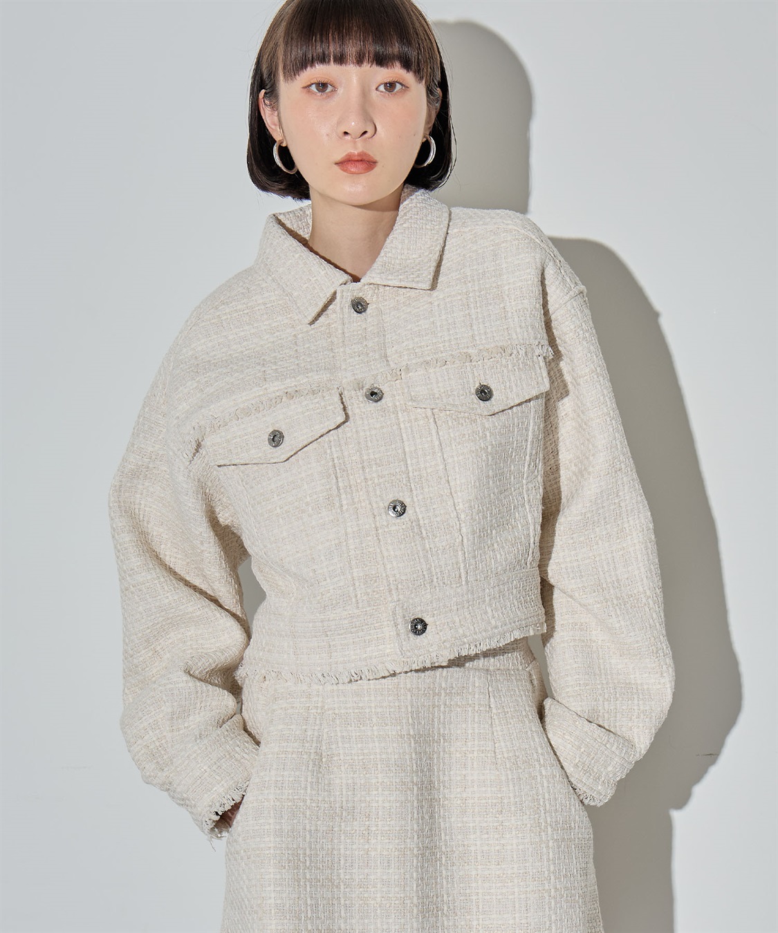 ELLEgirl ツイードショートジャケット●セットアップ対応●_sub_19