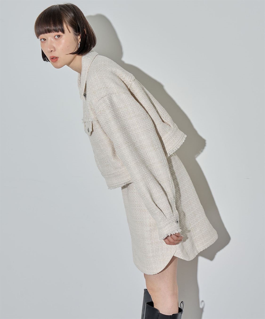 ELLEgirl ツイードショートジャケット●セットアップ対応●_sub_21