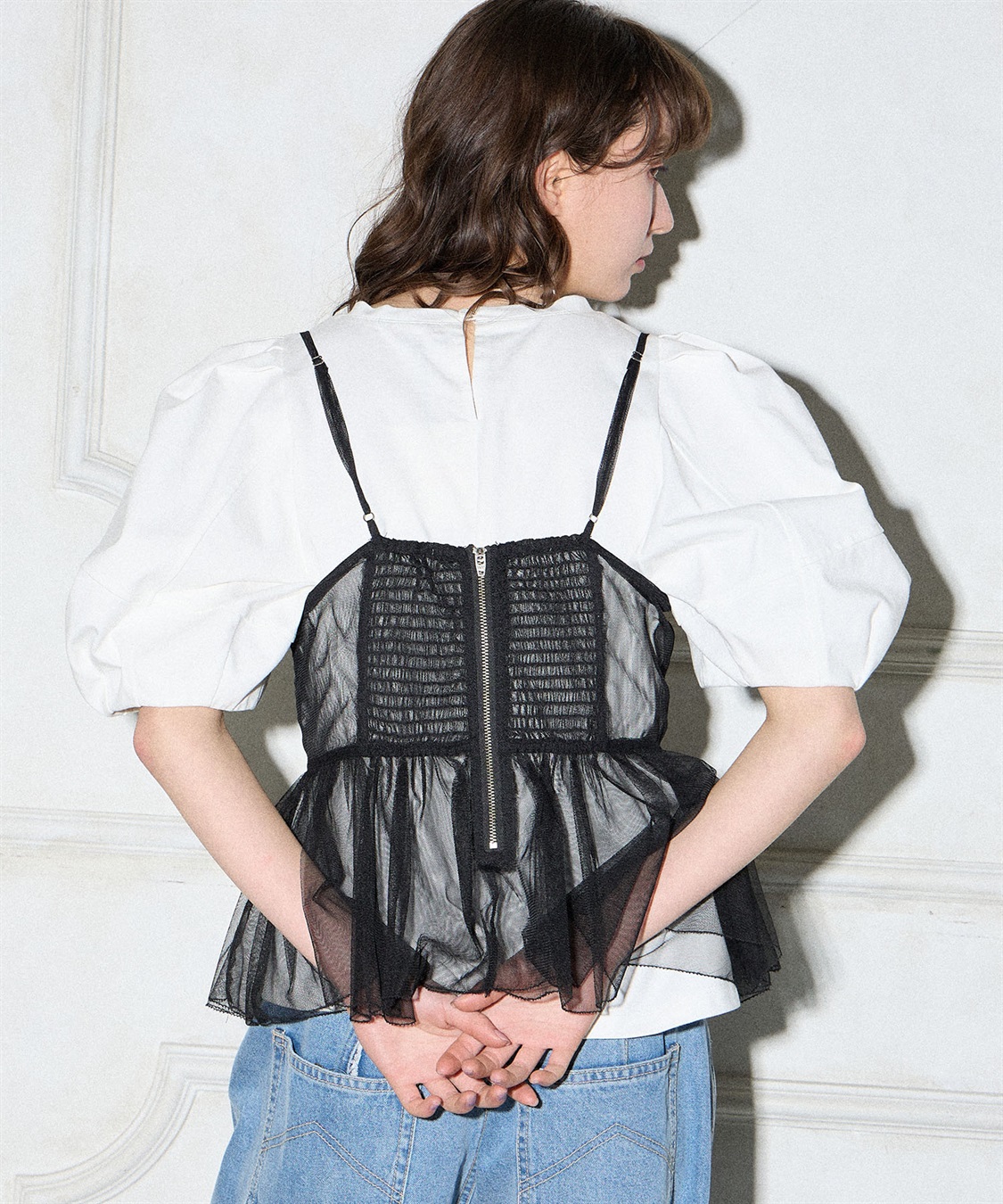 ELLEgirl チュールペプラムビスチェ_sub_13