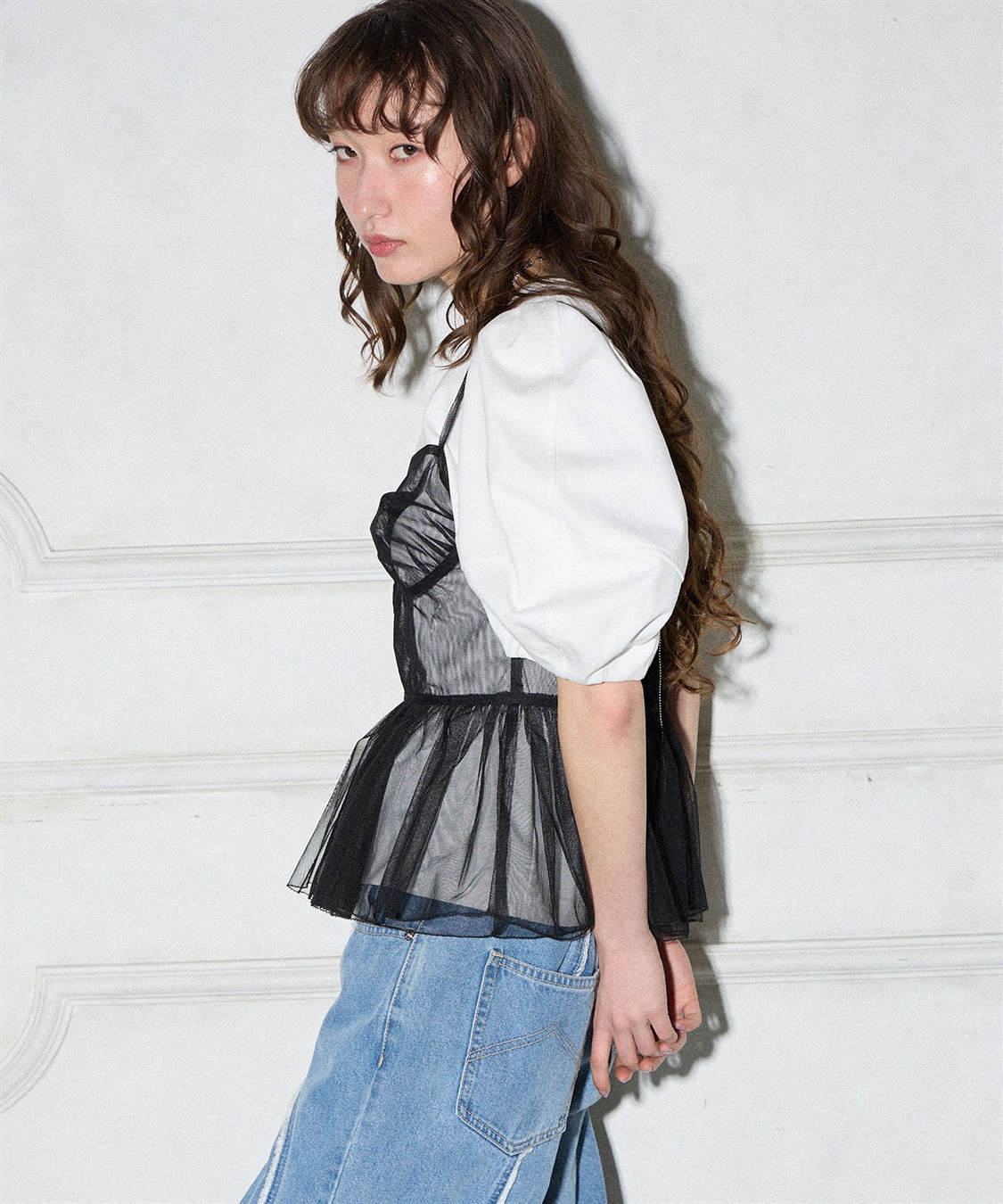 ELLEgirl チュールペプラムビスチェ_sub_14