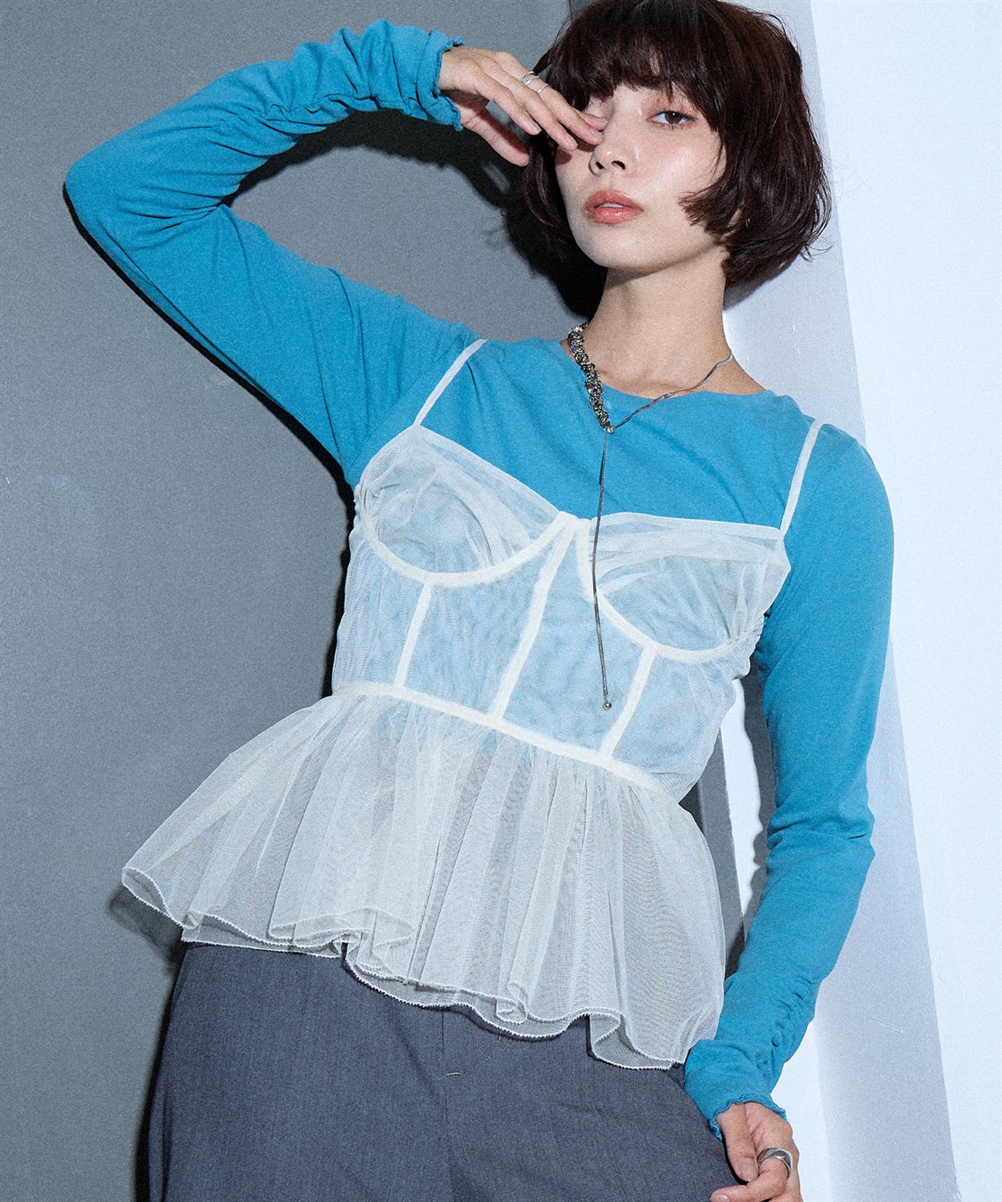 ELLEgirl チュールペプラムビスチェ_sub_23