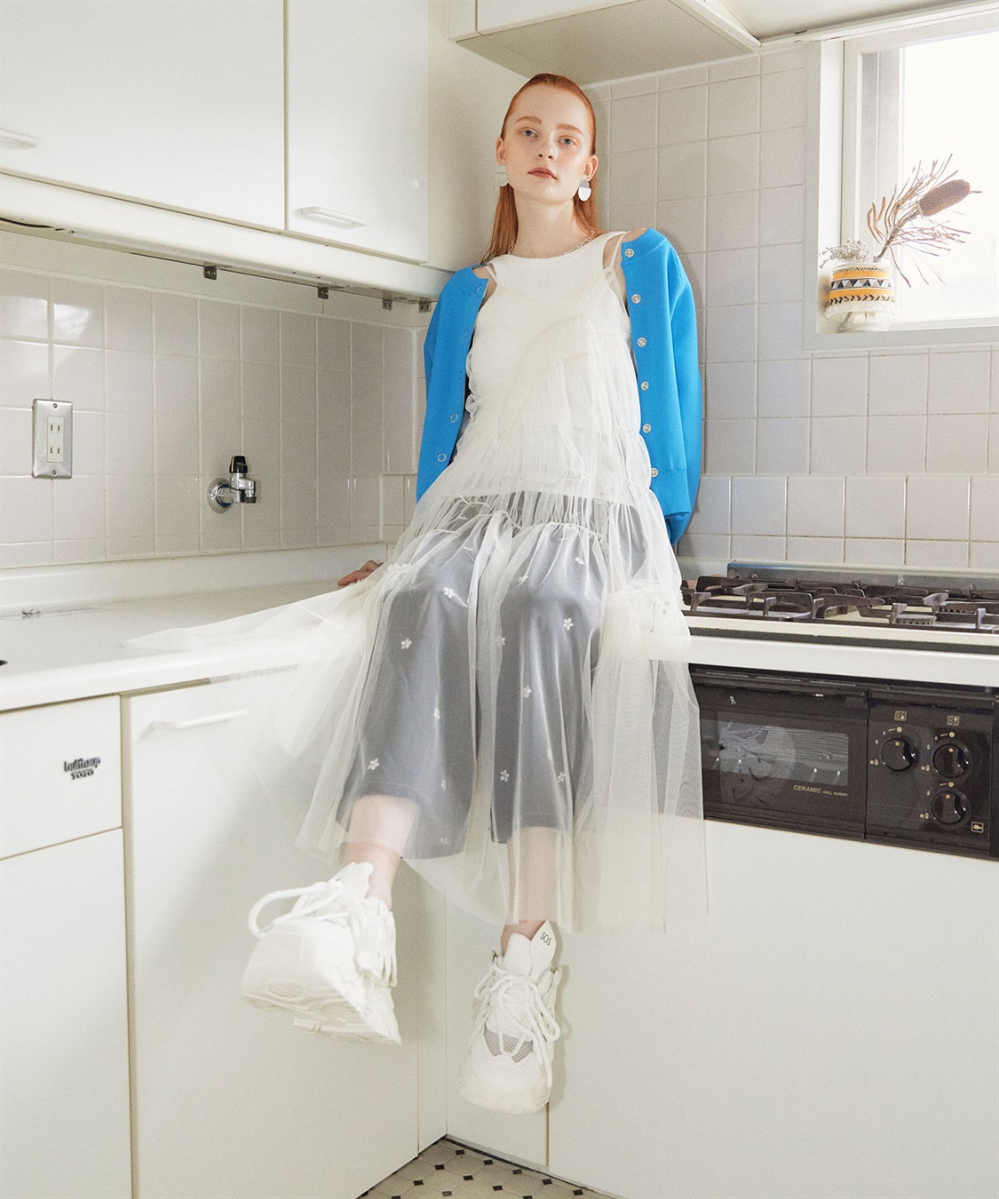 ELLEgirl チュールキャミワンピース_sub_5