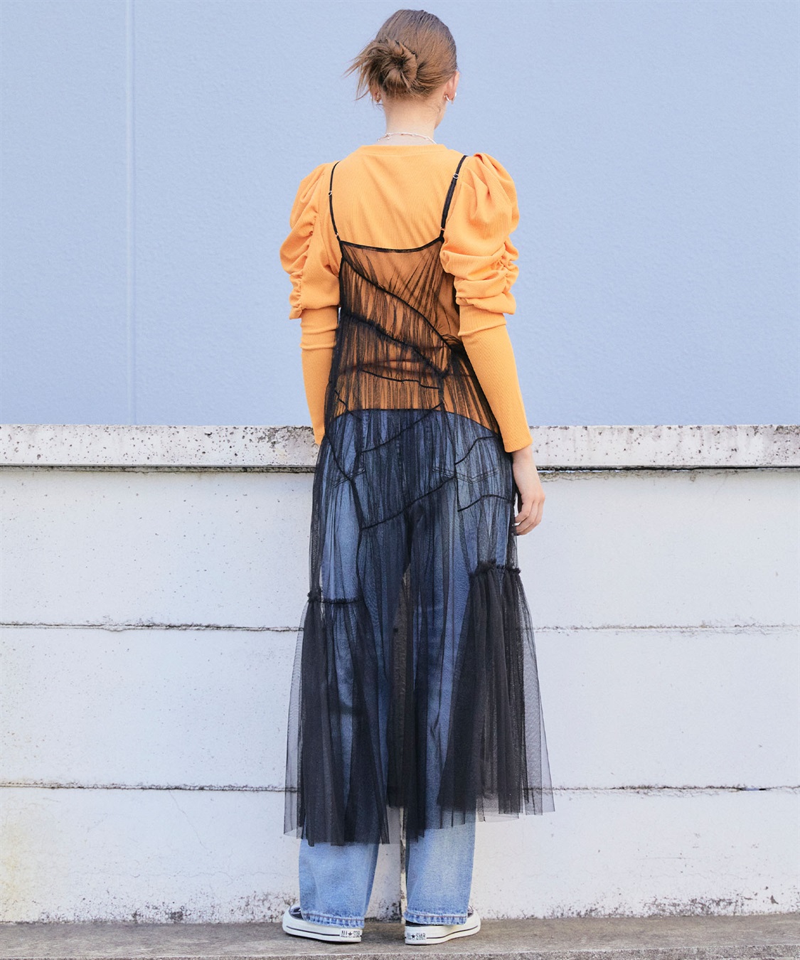 ELLEgirl チュールキャミワンピース_sub_10