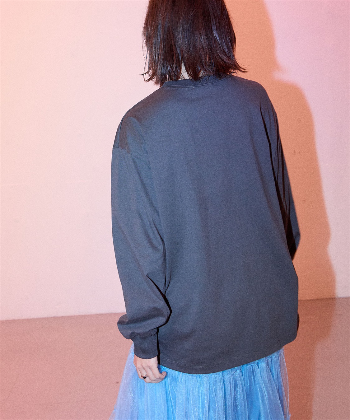 ELLEgirl オーバーサイズロゴプリントロンT_sub_6