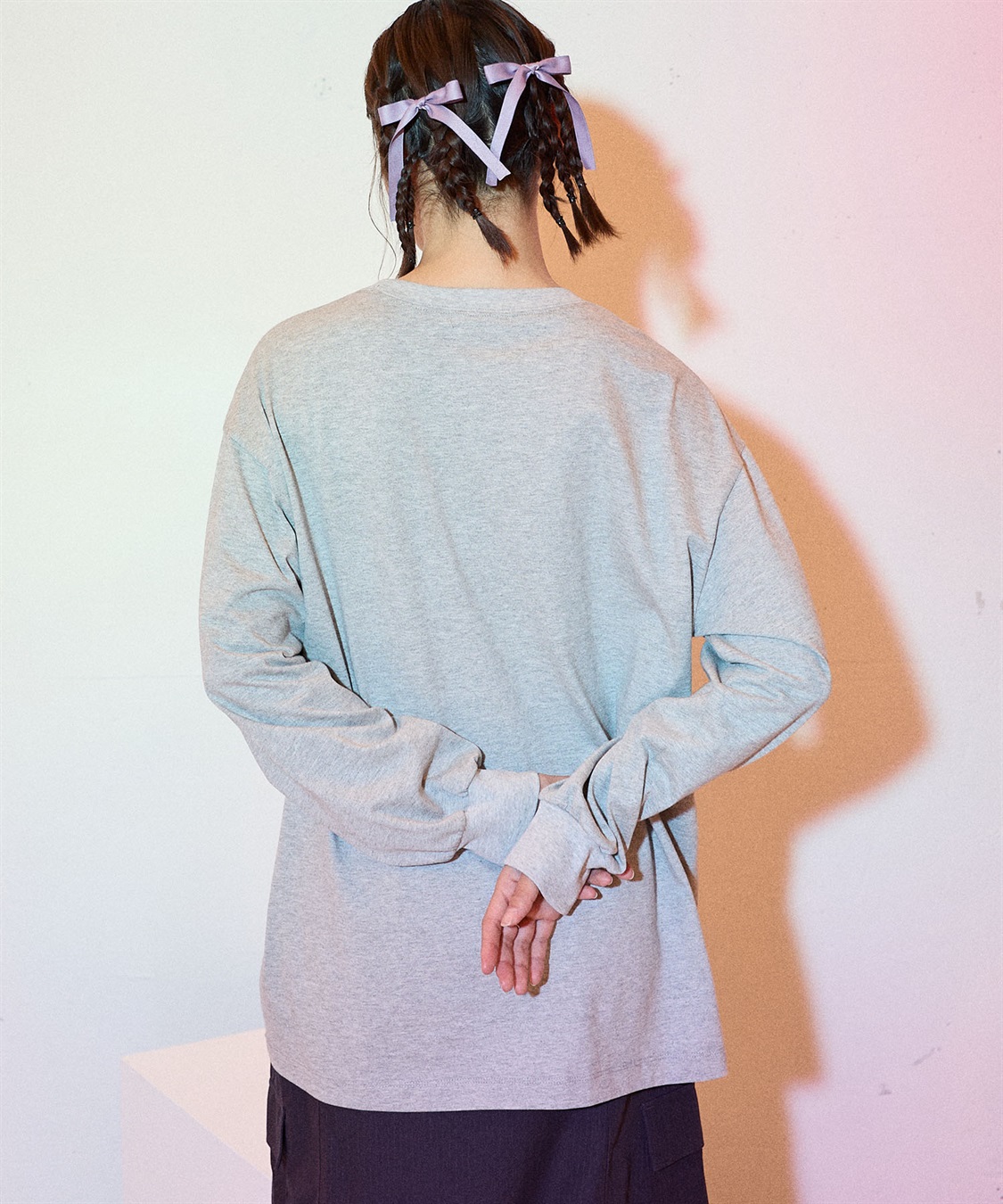 ELLEgirl オーバーサイズロゴプリントロンT_sub_13