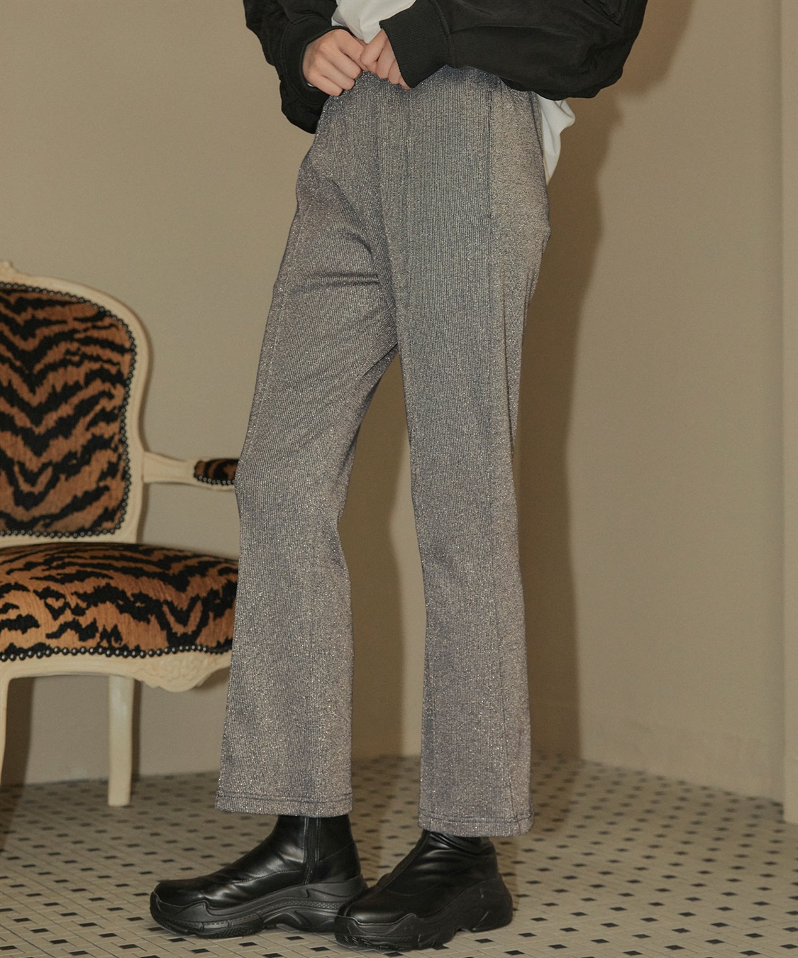 ELLEgirl ラメセンターシームリブパンツ_sub_9