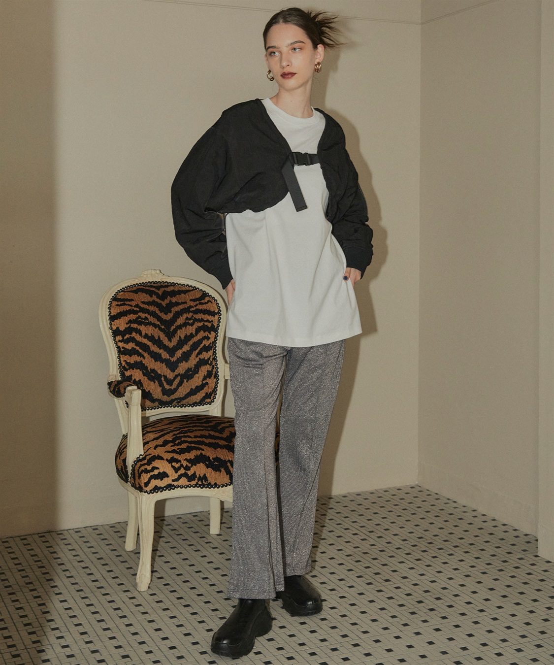 ELLEgirl ラメセンターシームリブパンツ_sub_11